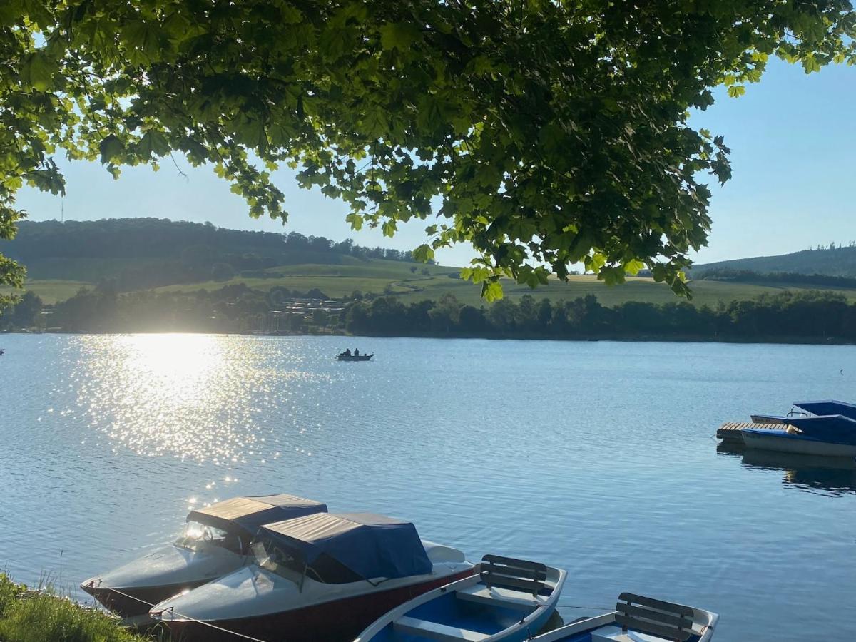 Ferienhaus Direkt Am Diemelsee-Heringhausen-Willingen-Toplage-Sauna-3 Schlafzimmer-2 Terrassen-109 Qm-Incl Waesche Buitenkant foto